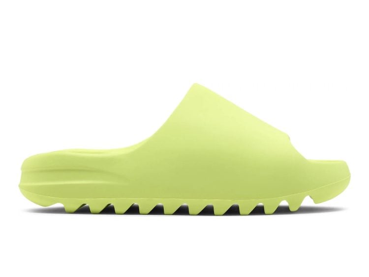 adidas yeezy slide glow green
