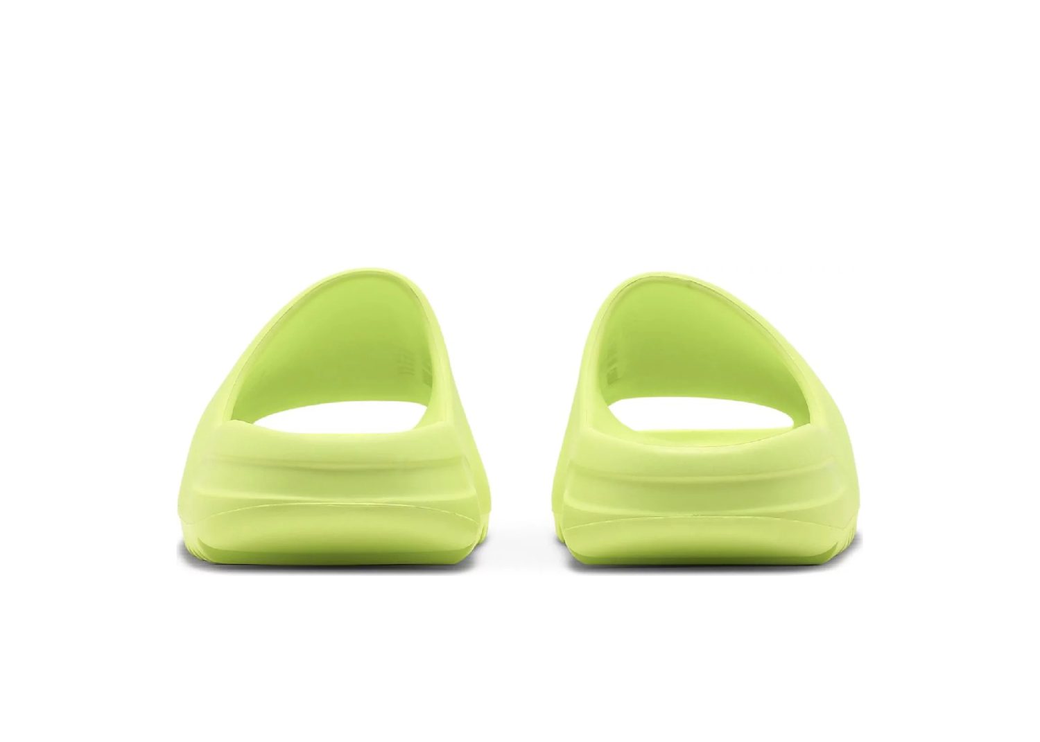 adidas yeezy slide glow green3