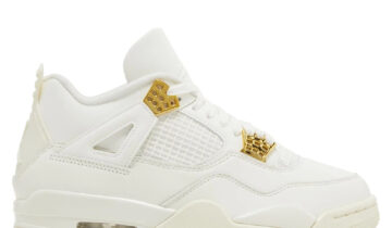 Nike Air Jordan 4 Retro Metallic Gold (W)