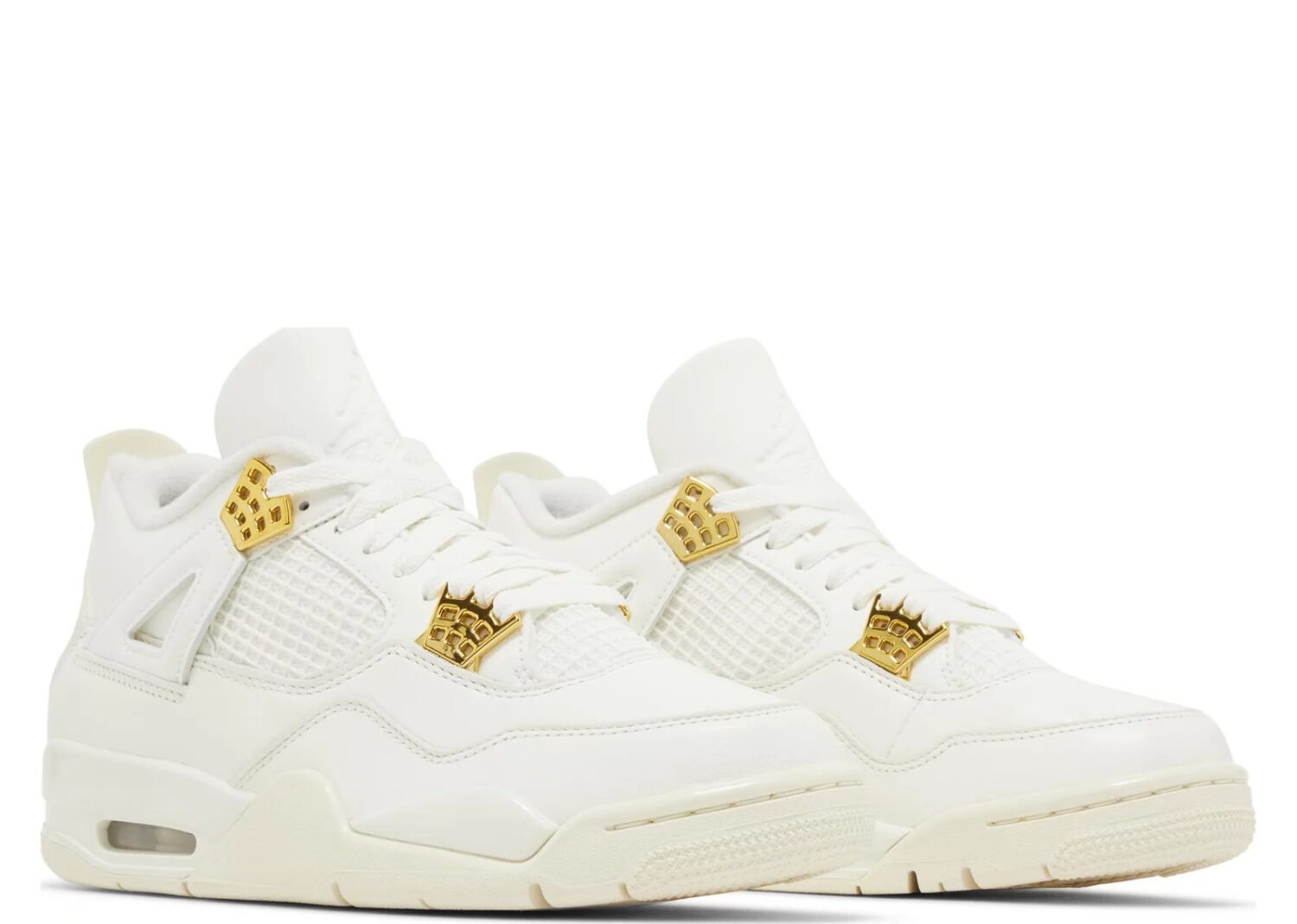 nike air jordan 4 retro metallic gold (w)