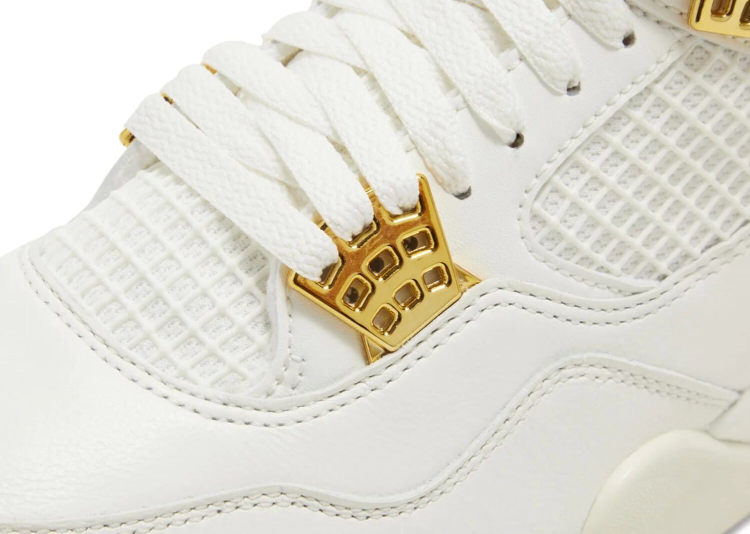 nike air jordan 4 retro metallic gold (w)