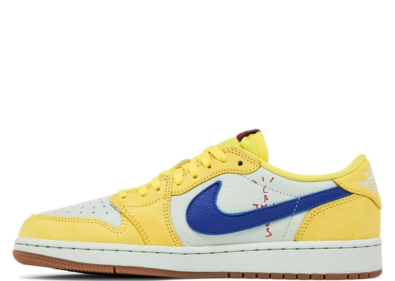 nike jordan 1 retro low og sp travis scott canary (w)