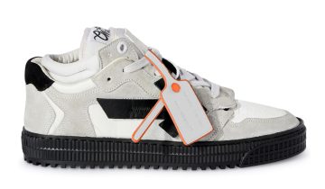 OFF-WHITE Floating Arrow Logo-Appliqué Light Grey