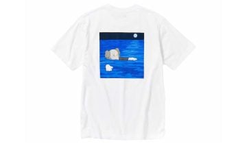 KAWS x Uniqlo UT Short Sleeve Artbook Cover T-shirt White