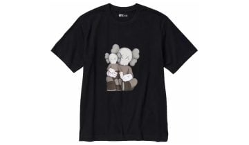 KAWS x Uniqlo UT Short Sleeve Graphic T-shirt Black