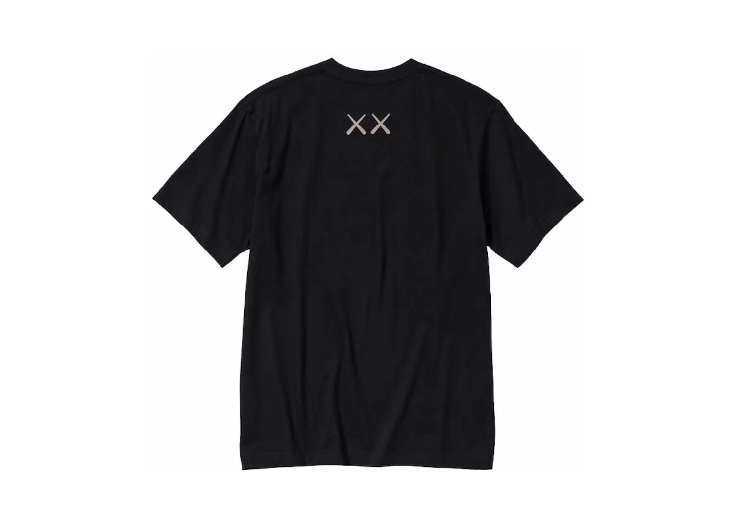 kaws x uniqlo ut short sleeve graphic t shirt black2