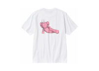 kaws x uniqlo ut short sleeve graphic t shirt white