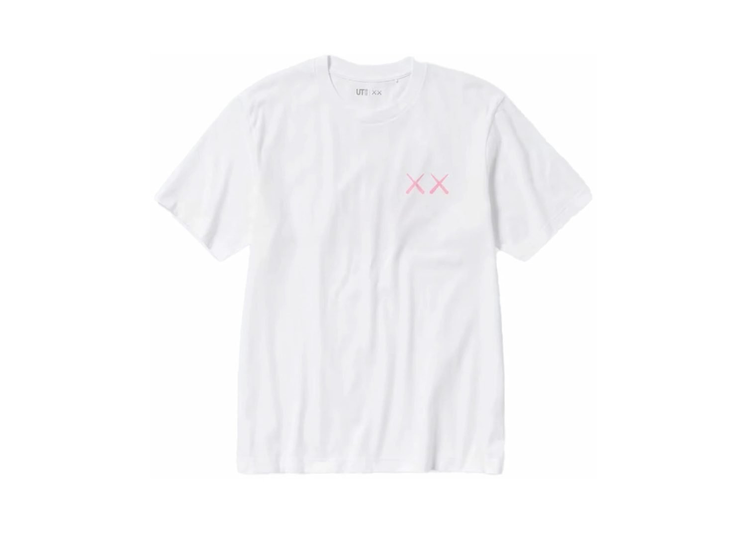 kaws x uniqlo ut short sleeve graphic t shirt white2