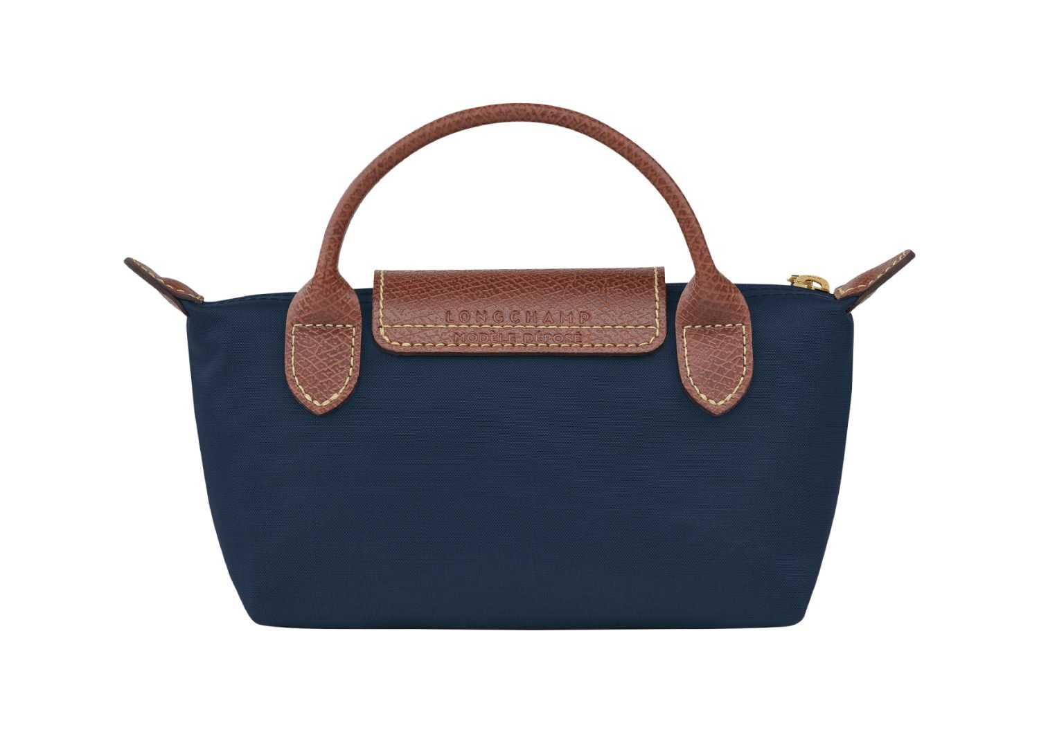 longchamp le pliage original pouch with handle navy4