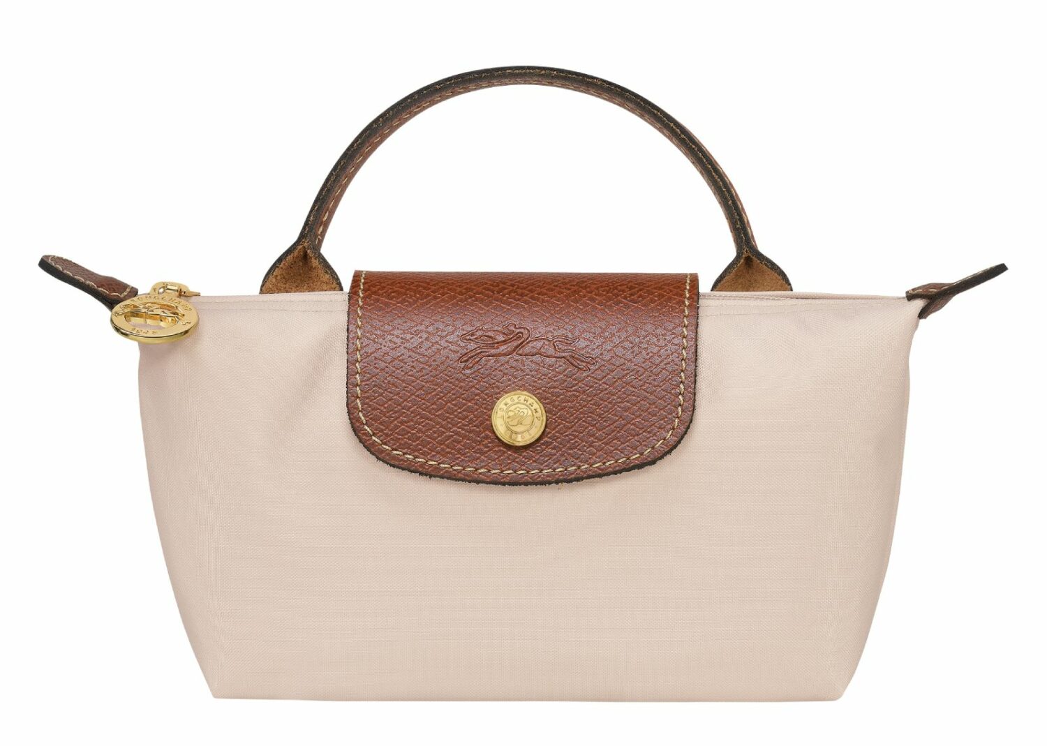 longchamp le pliage original pouch with handle paper