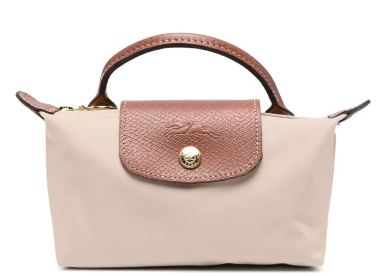 Longchamp Le Pliage Original Pouch With Handle Paper