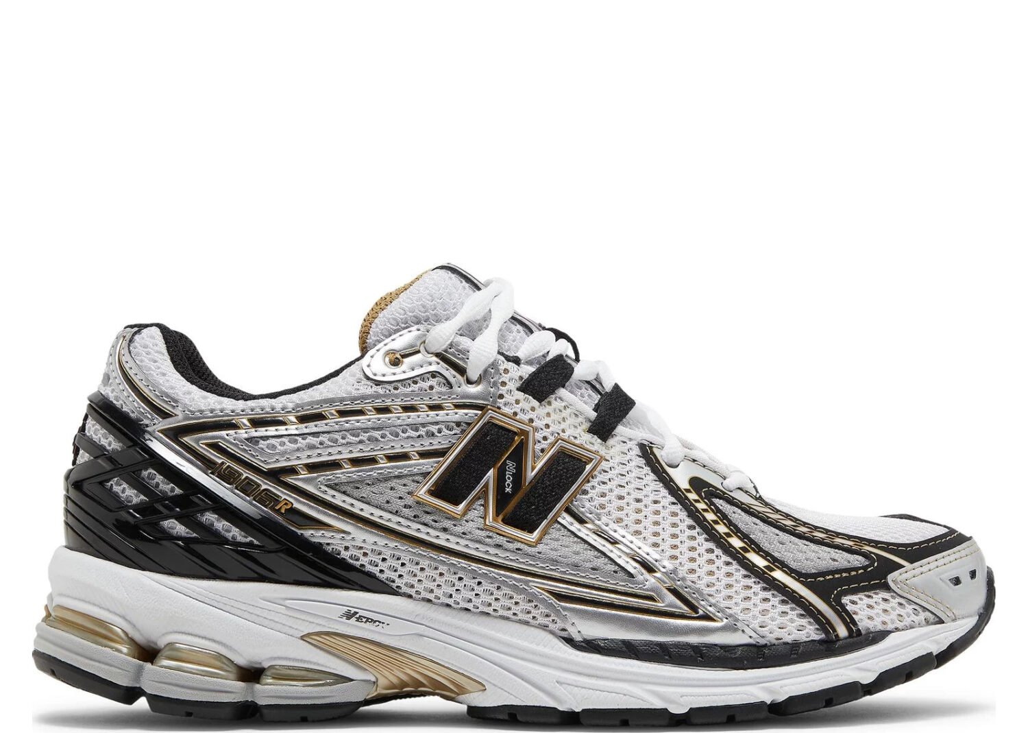 new balance 1906r white metallic gold