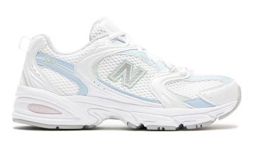 New Balance 530 White Light Chrome Blue Clay Ash