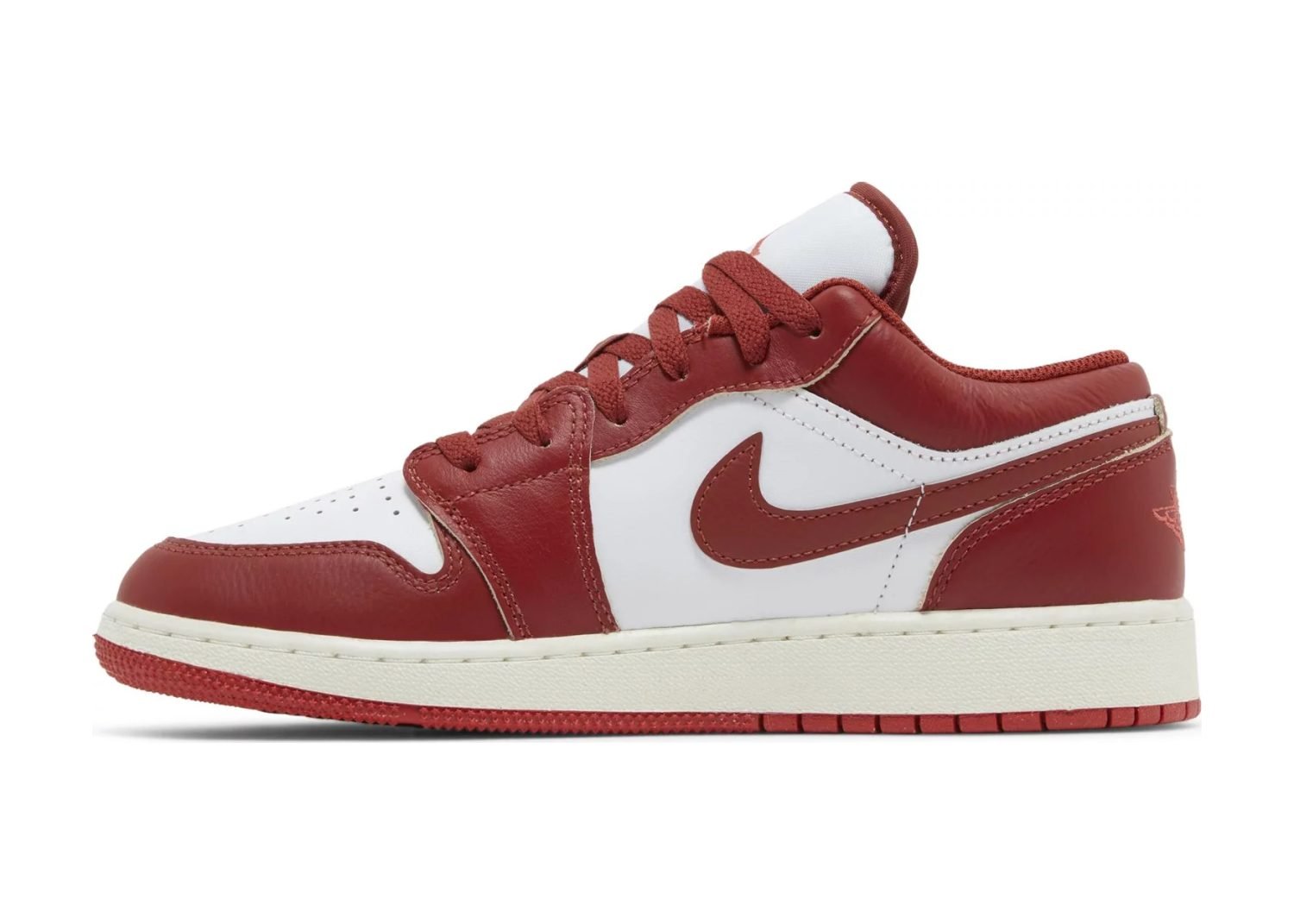 nike air jordan 1 low se dune red (gs)2