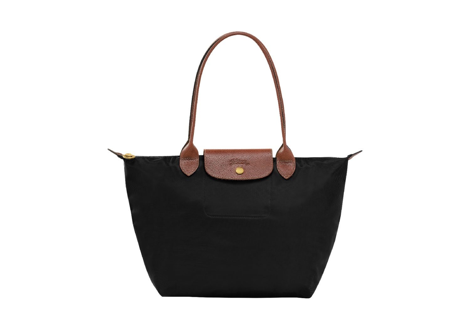 longchamp le pliage original medium tote bag black