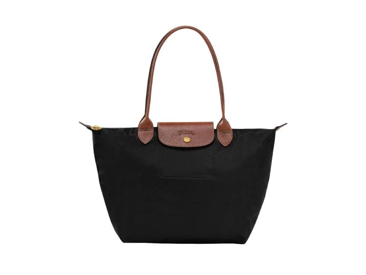 longchamp le pliage original medium tote bag black