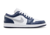 Nike Air Jordan 1 Low Wolf Grey Midnight Navy