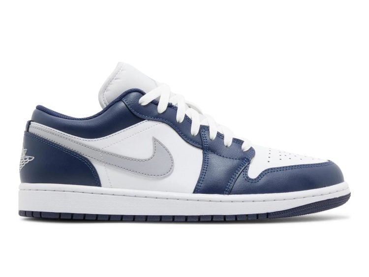 nike air jordan 1 low wolf grey midnight navy