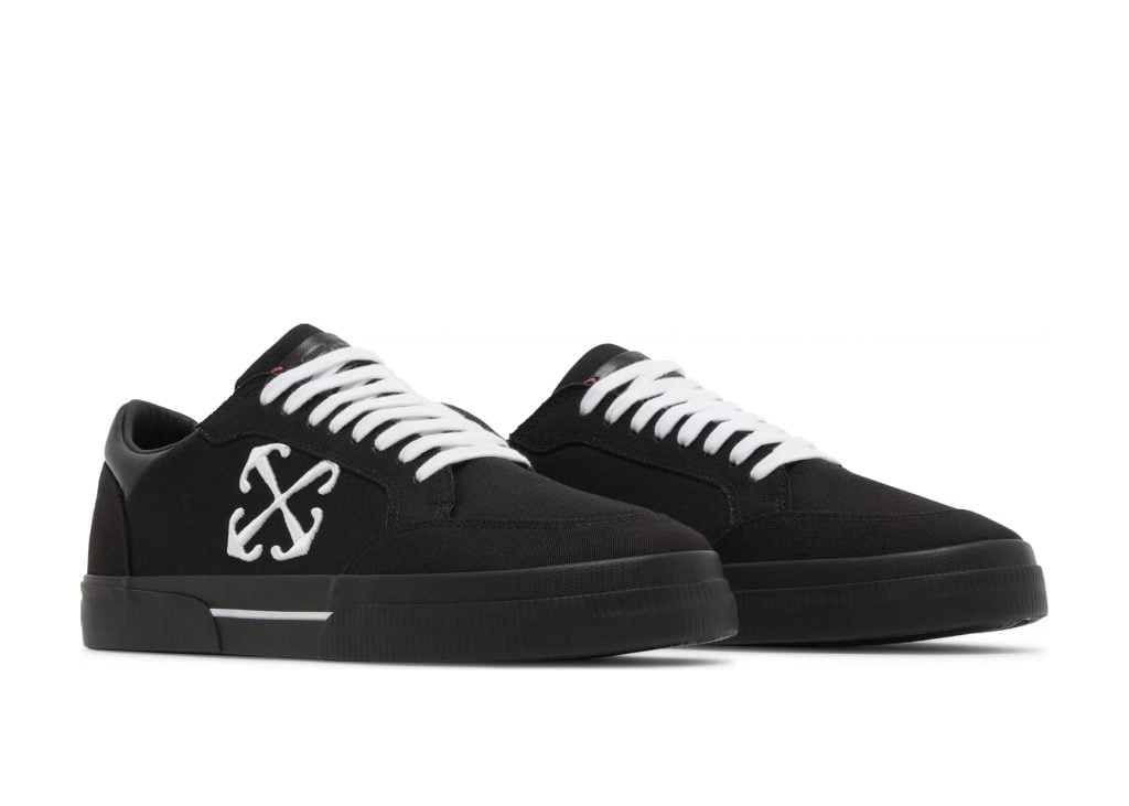 Off-White BARREL WORKER ブラック　Ｍ OFF-WHITE New Low Vulcanized Black White - OMIA293S24FAB0011001