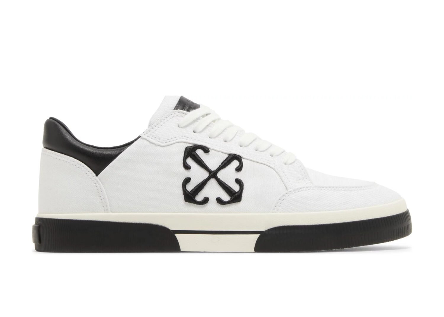 off white new low vulcanized white black