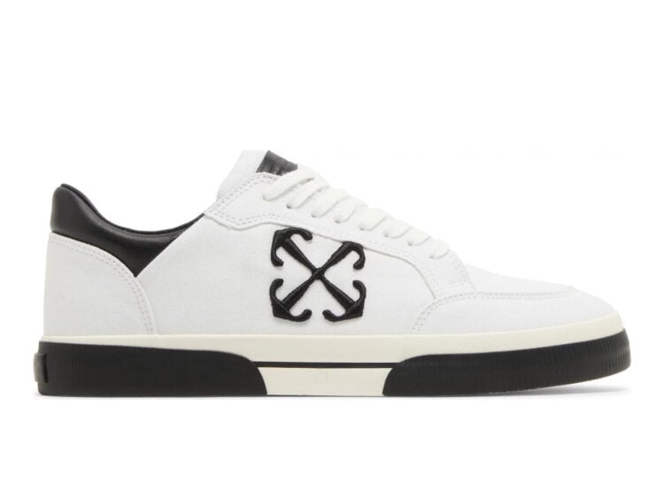 off white new low vulcanized white black