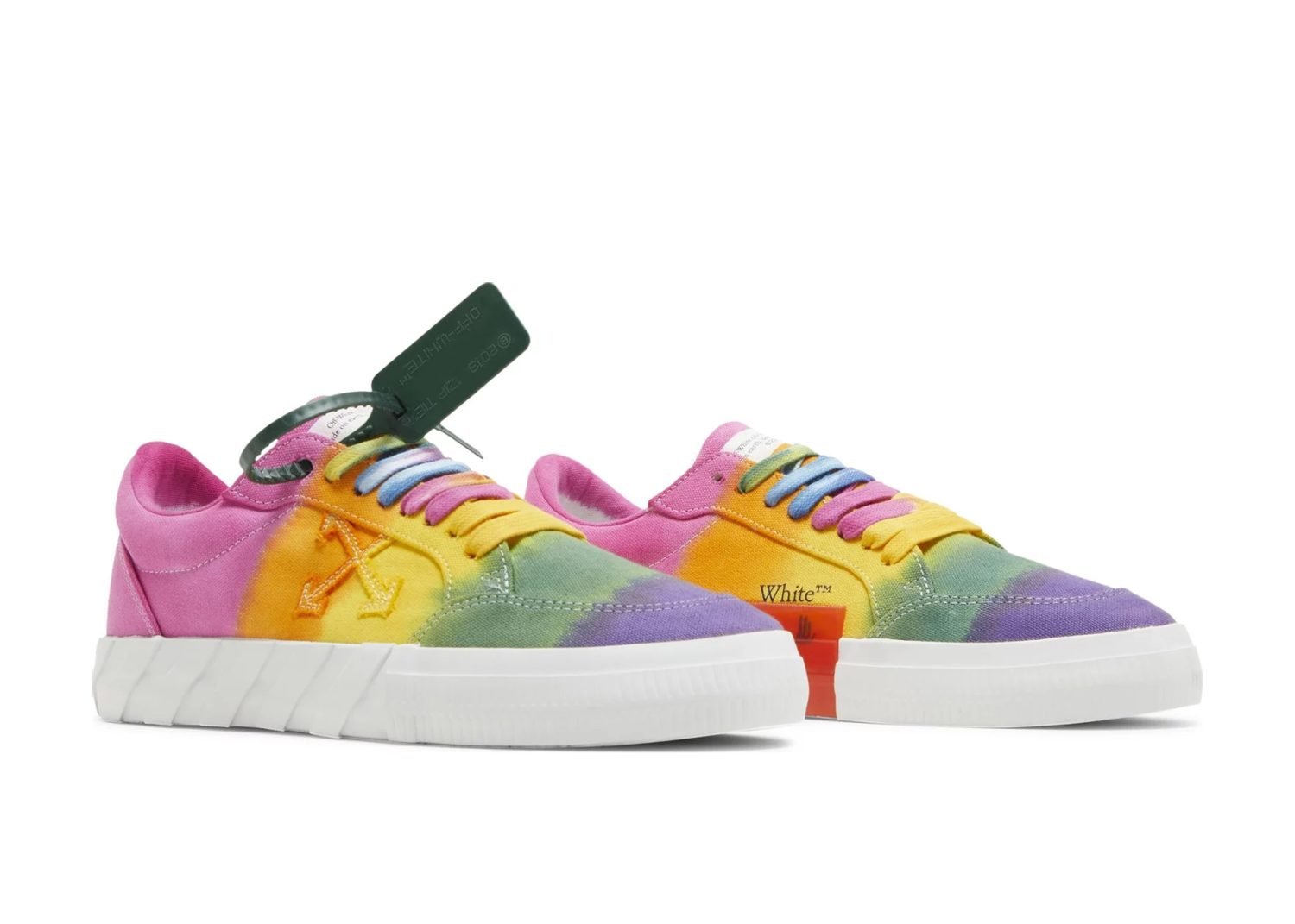 off white vulc low tie dye multi5