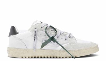 OFF-WHITE Vulcanized 5.0 Low Top Distressed White White