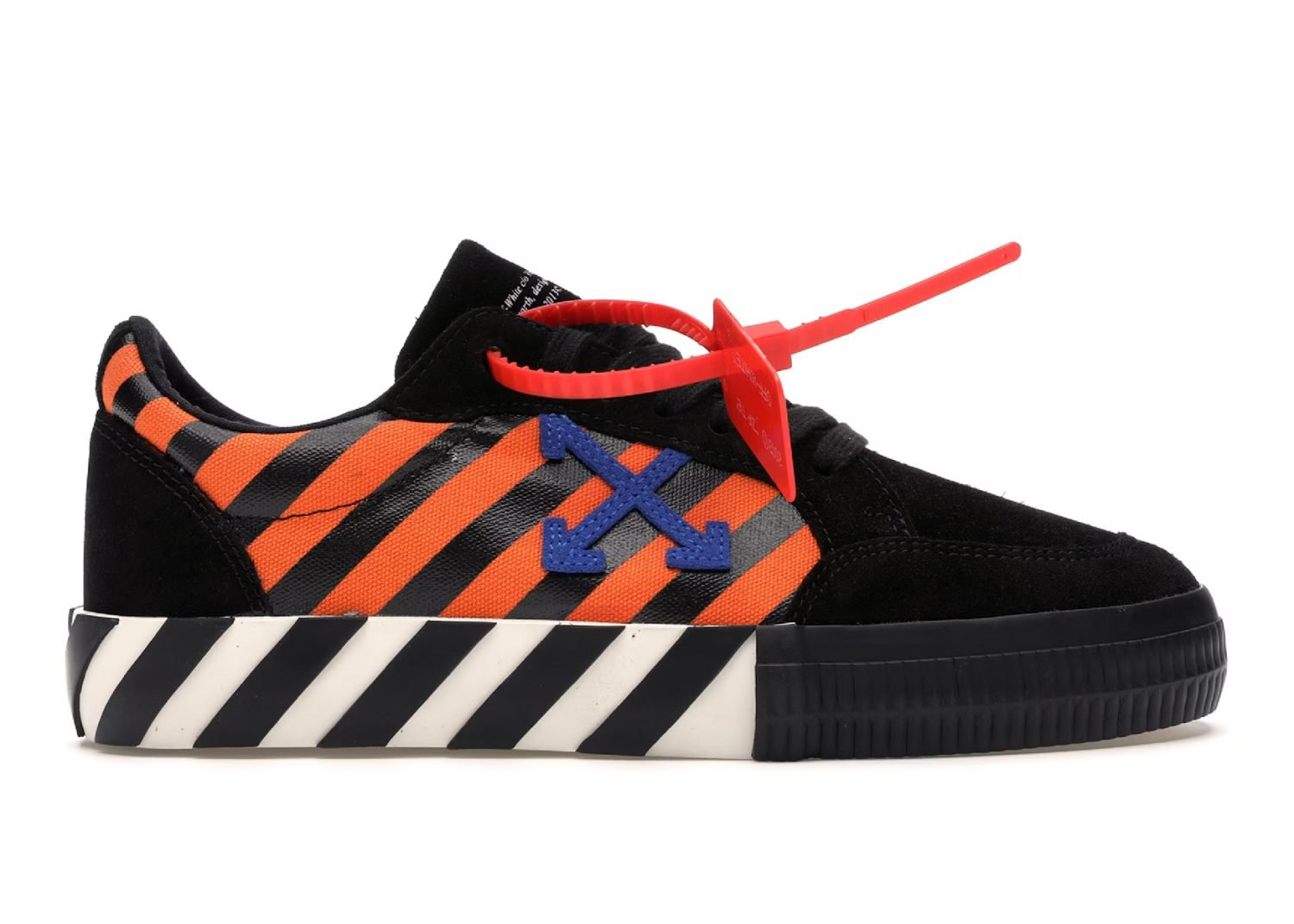 off white low vulc black orange