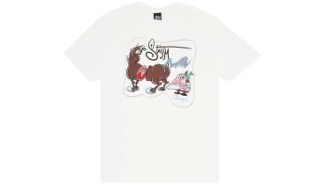 Stussy John K Horse Tee White