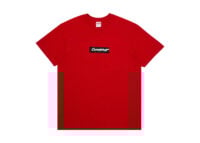 supreme futura box logo tee red