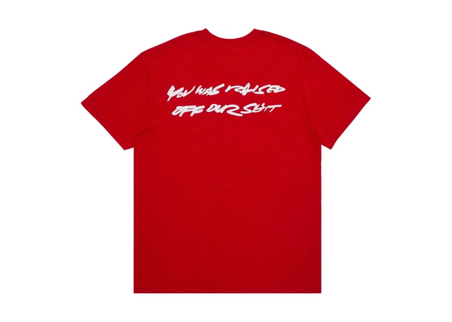 supreme futura box logo tee red2