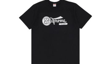 Supreme Records Tee Black