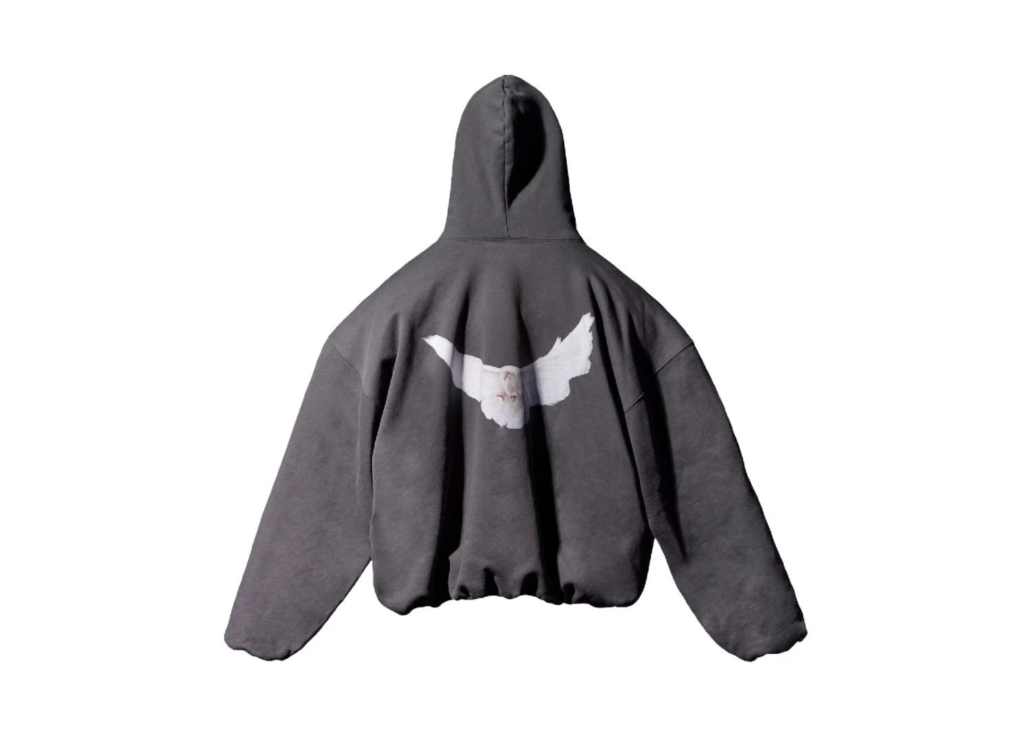 yeezy gap engineered by balenciaga dove hoodie black2