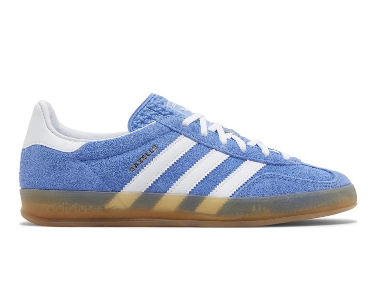 adidas gazelle indoor blue fusion gum (w)