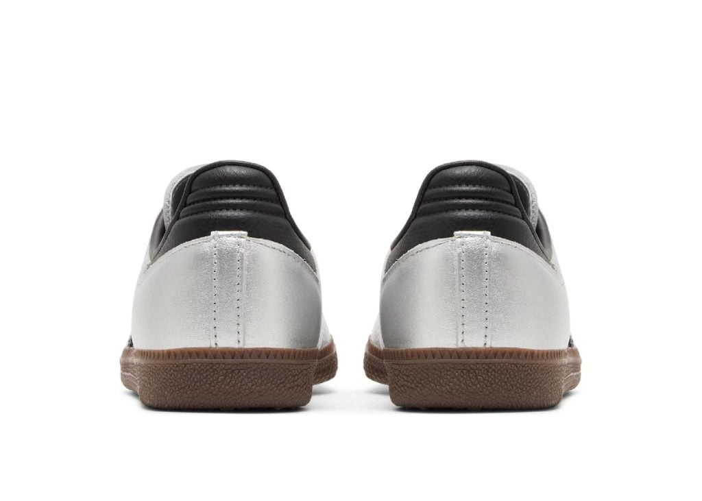 adidas Samba OG Silver Metallic Black Gum (W) - JI4218 | Sneaker Baker