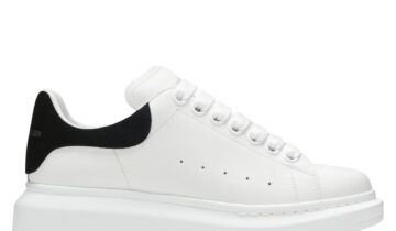 Alexander McQueen Oversized White Black
