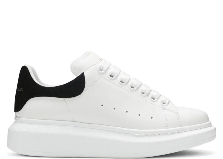 alexander mcqueen oversized white black