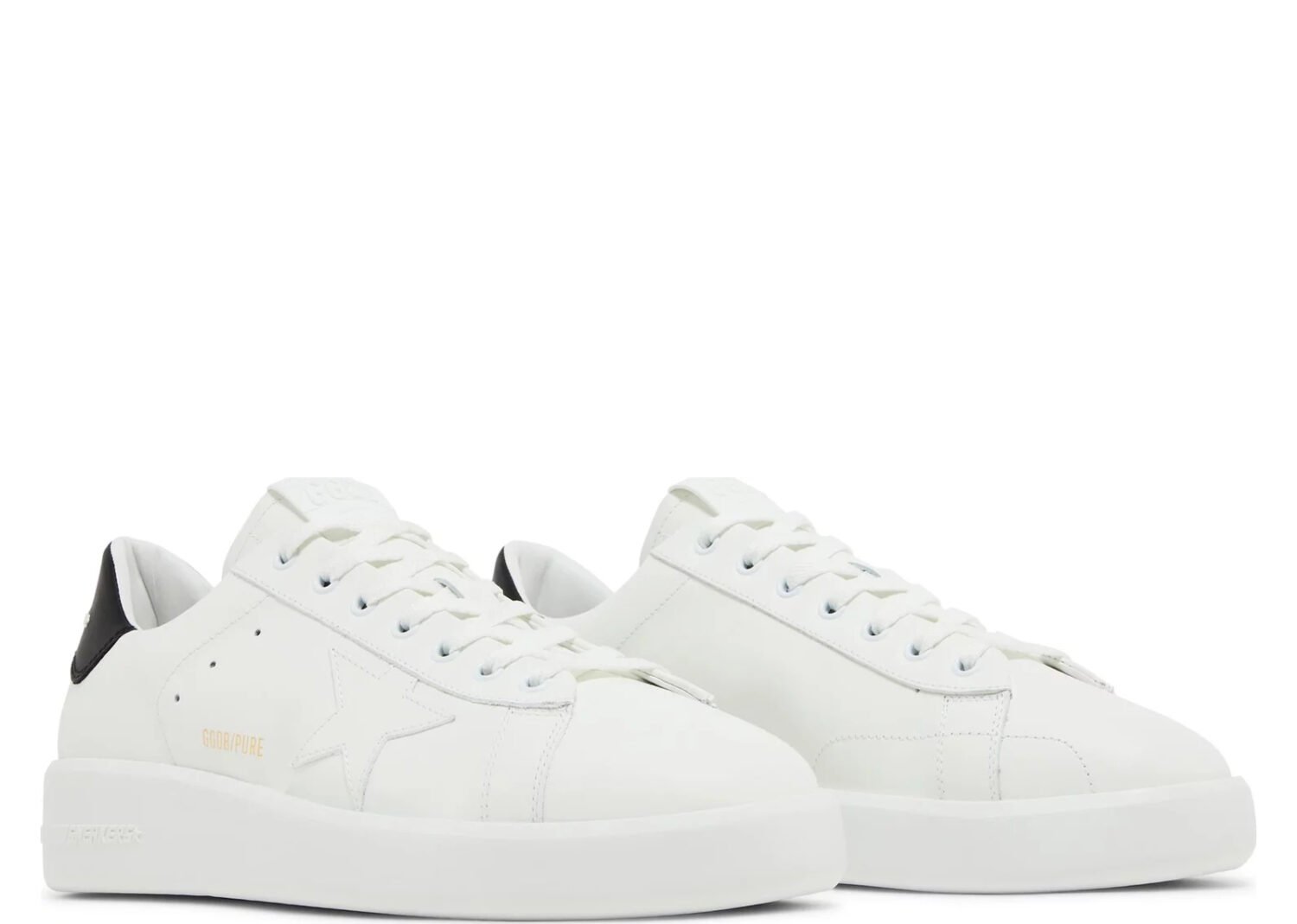 golden goose purestar white black 5