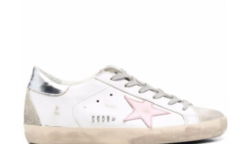 Golden Goose Super-Star Ice White Orchid Pink (W)
