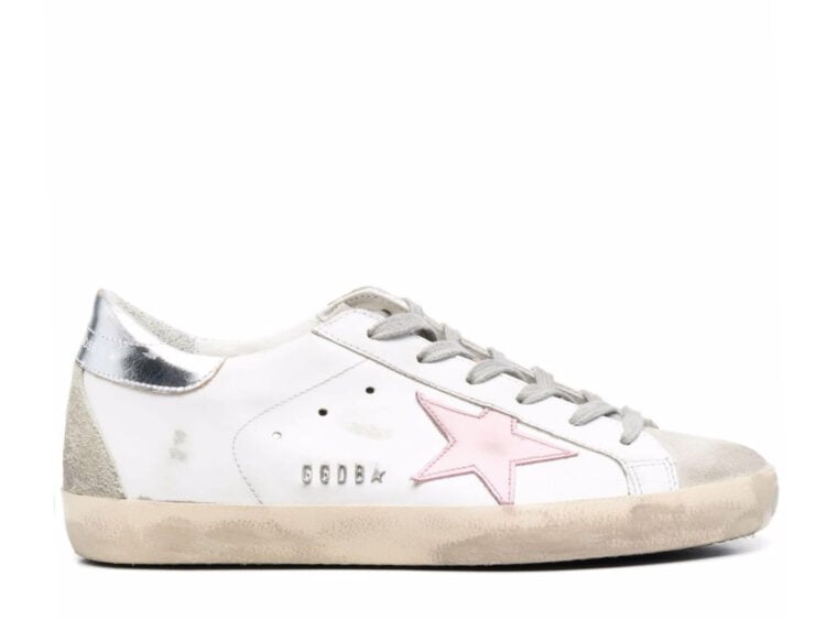 golden goose super star ice white orchid pink (w)