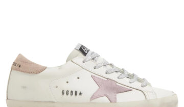 Golden Goose Super-Star White Antique Pink (W)