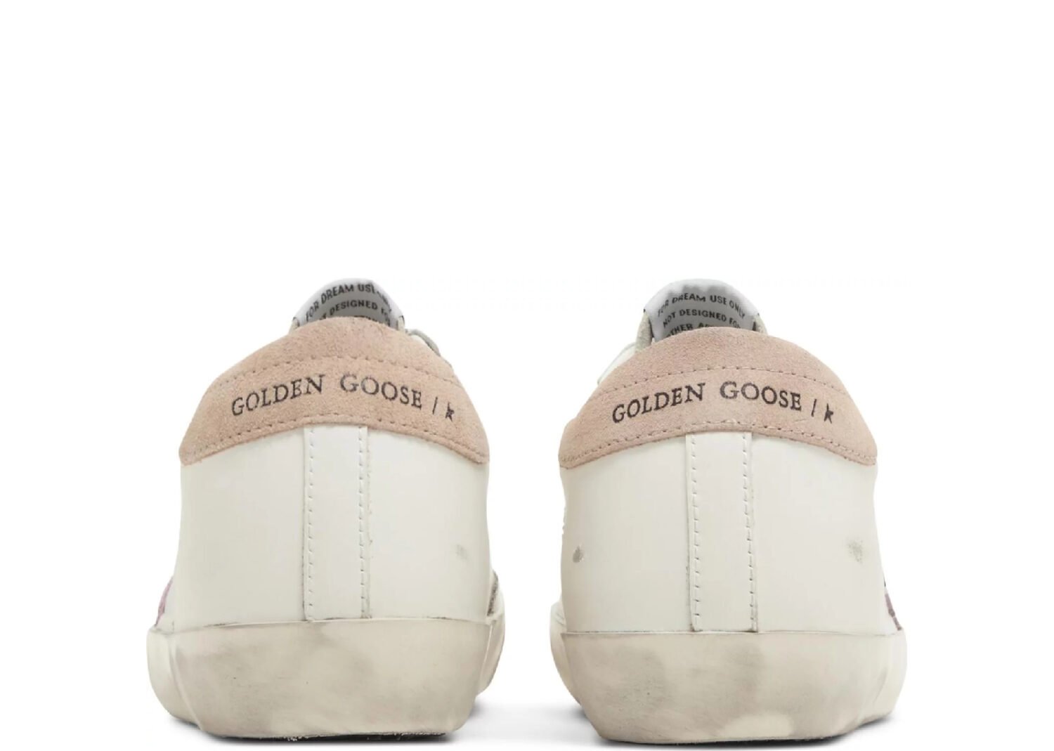 golden goose super star white antique pink (w) 3