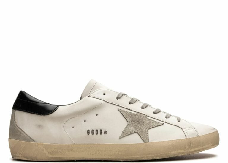 golden goose super star white black