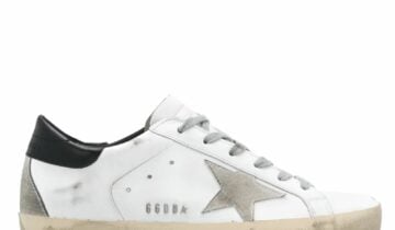 Golden Goose Super-Star White Black (W)