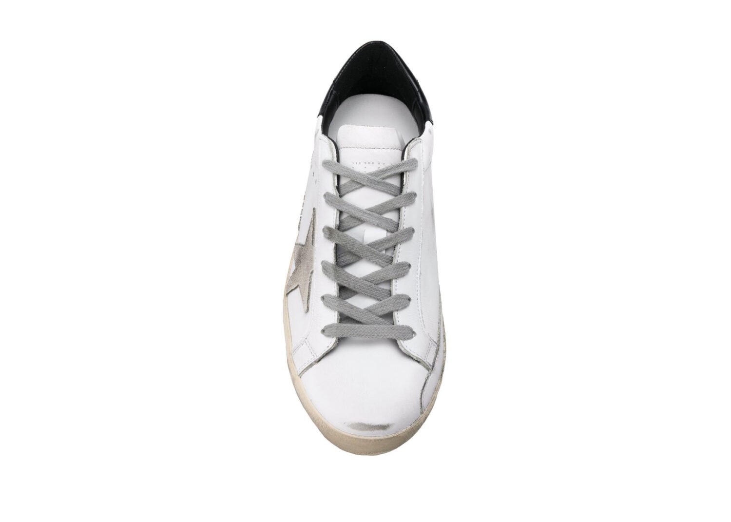 golden goose super star white black (w)4