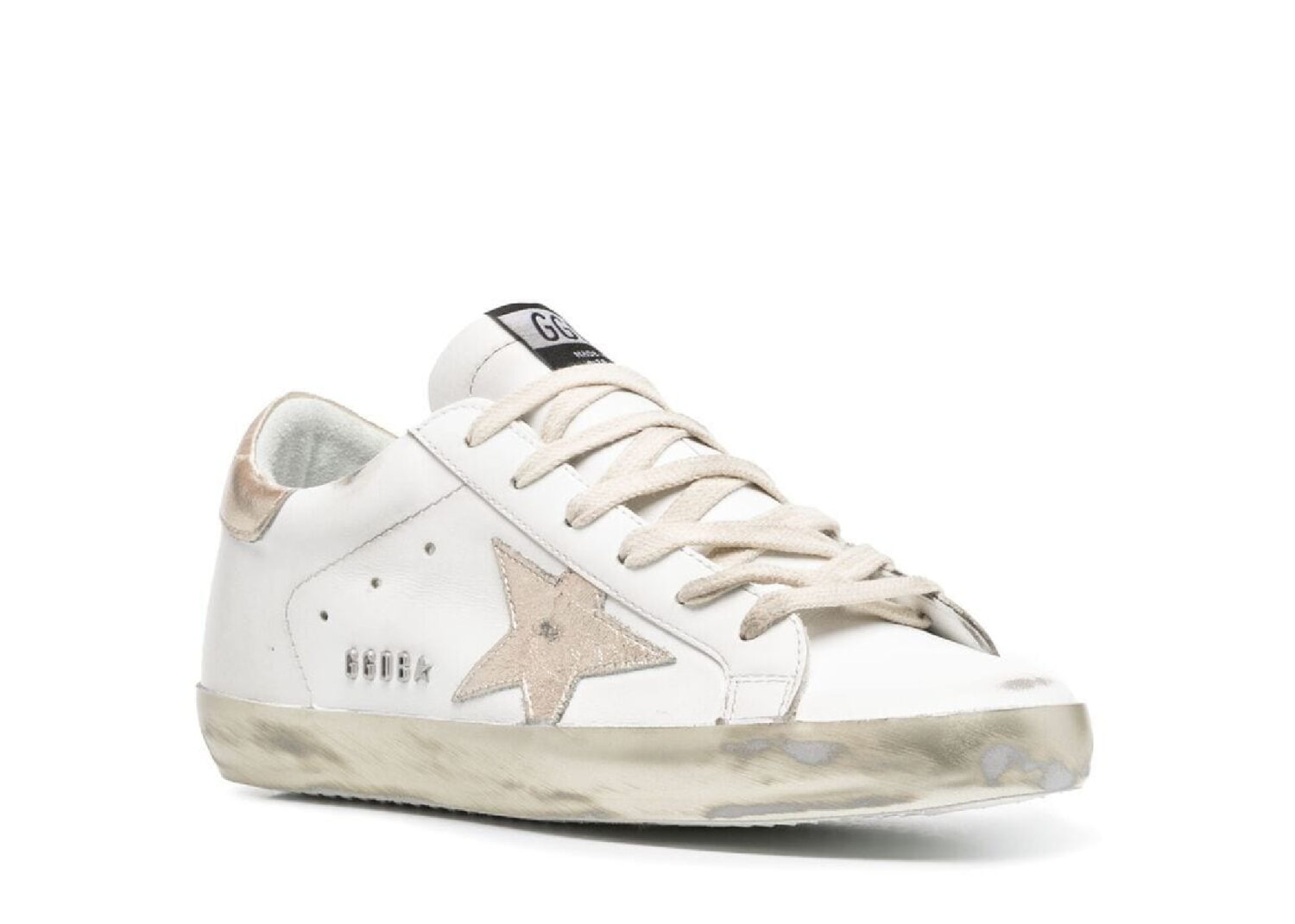 golden goose super star white gold sparkle (w)2