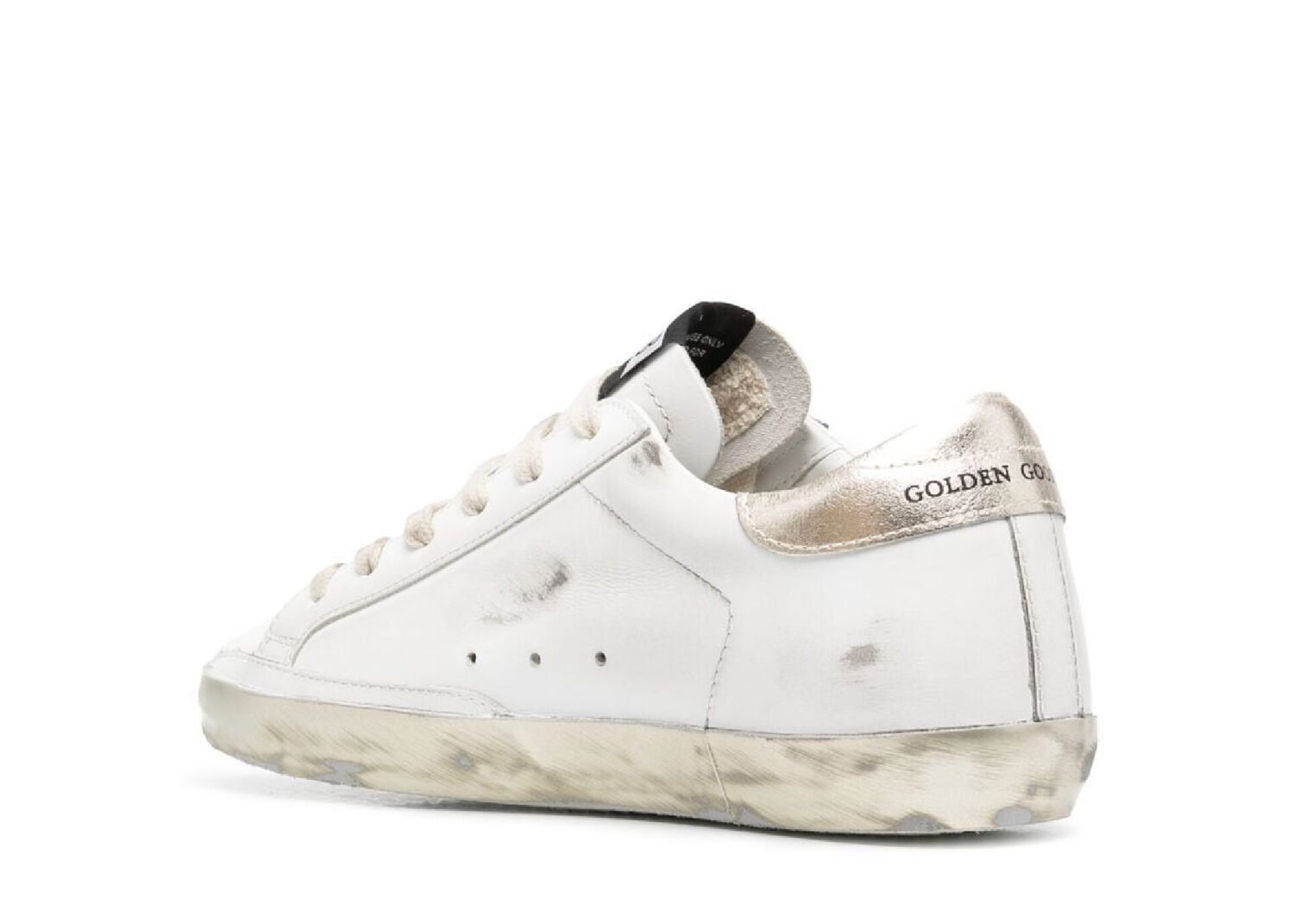 golden goose super star white gold sparkle (w)3