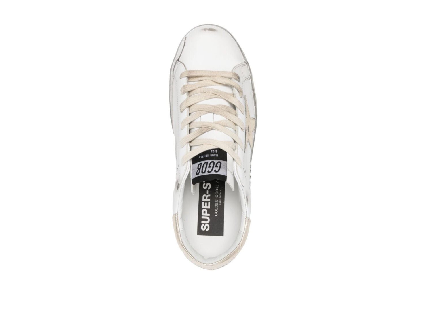 golden goose super star white gold sparkle (w)4