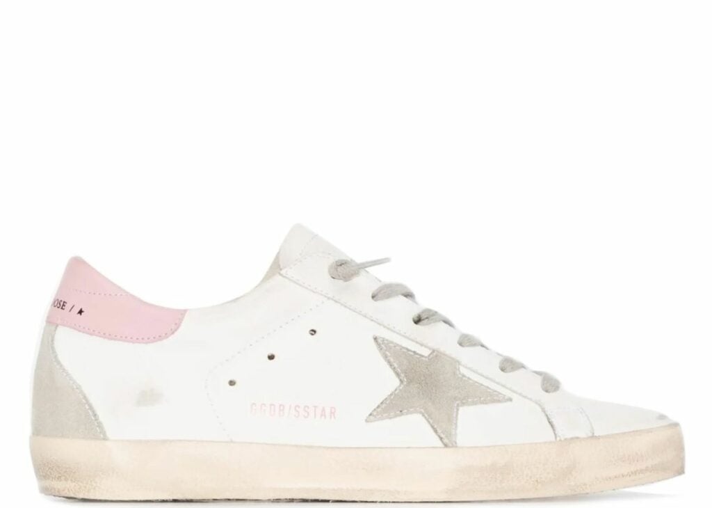 GGDB STAR ホワイト/ピンク スニーカー Golden Goose Super-Star White Light Pink (W) - GWF00102.F002569