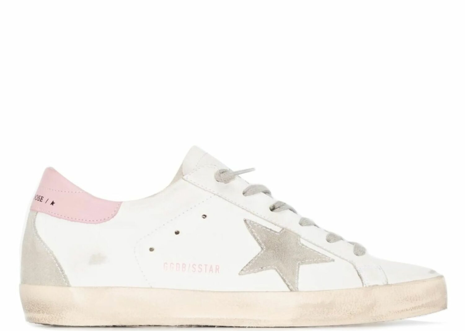 golden goose super star white light pink (w)